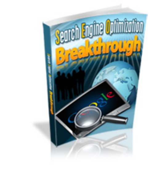 Product picture Search Engine Optimization Breakthrough